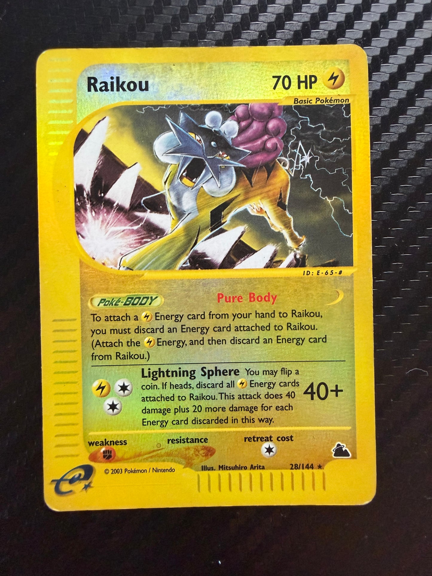 Raikou 28/144 Reverse Holo