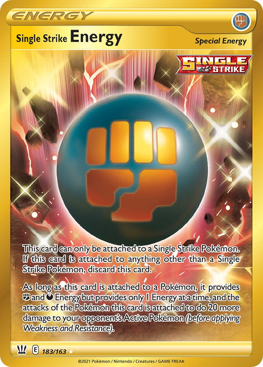 183/163 Single Strike Energy