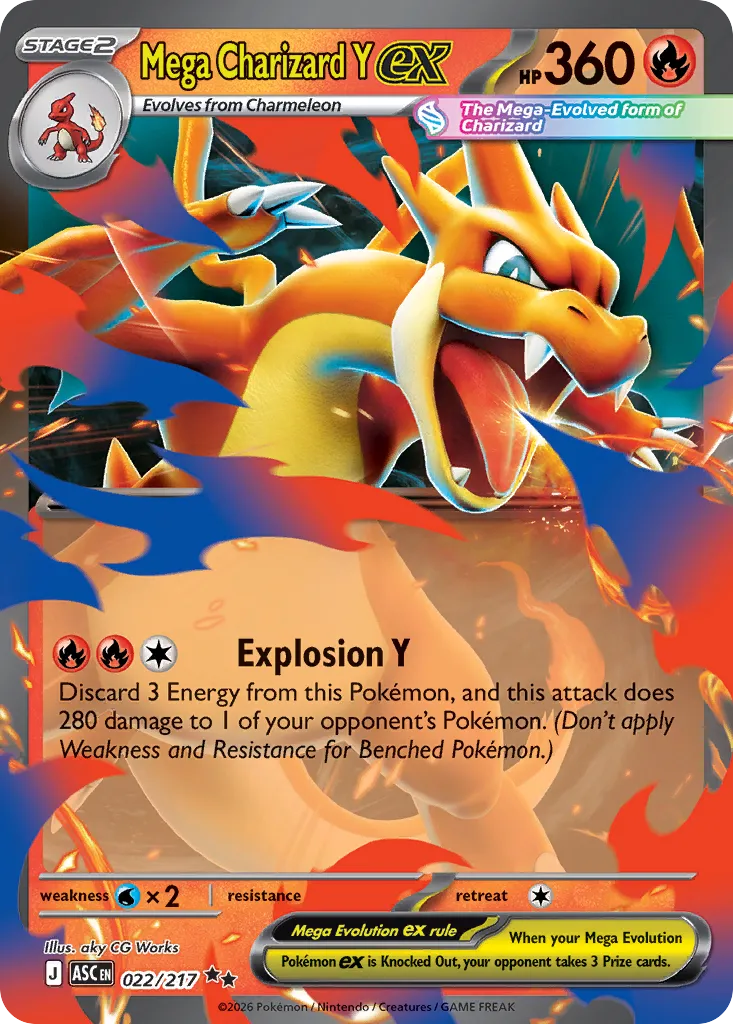 022/217 Mega Charizard Y ex