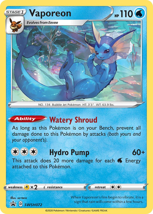 Vaporeon SWSH072