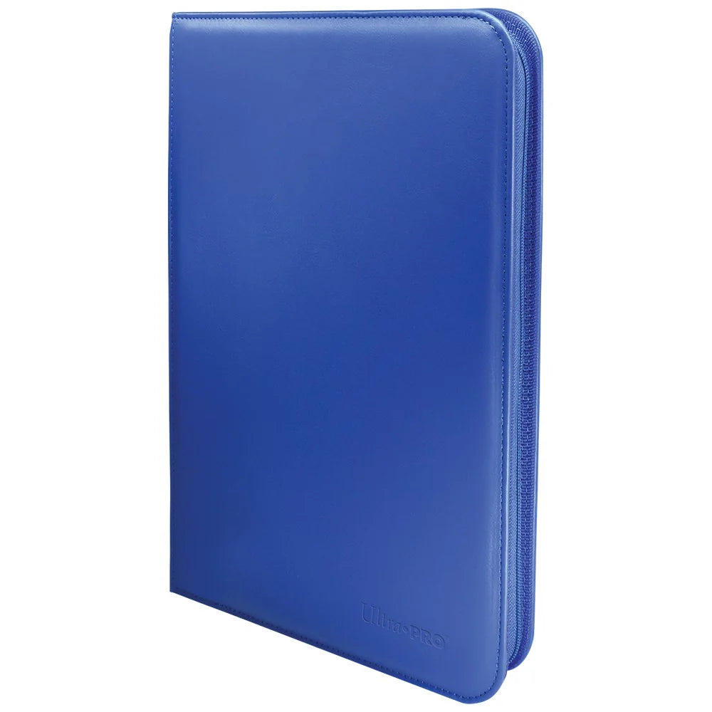 Ultra Pro Vivid 9-Pocket Zippered Binder - Blue