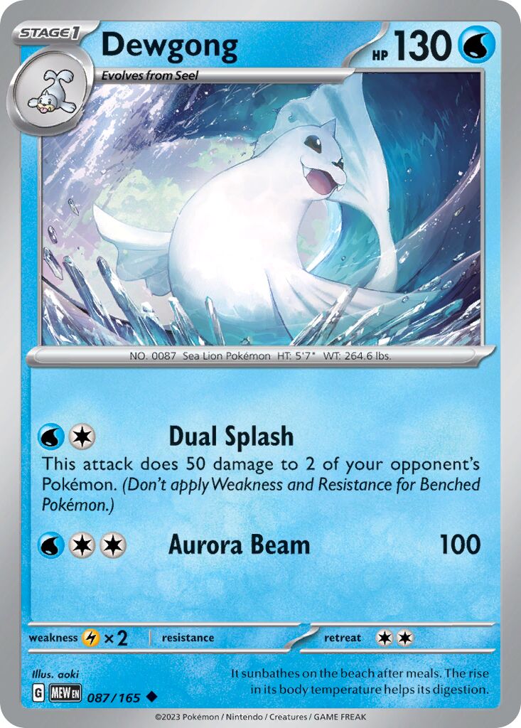 Dewgong 087/165