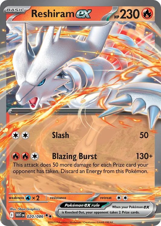020/086 Reshiram ex