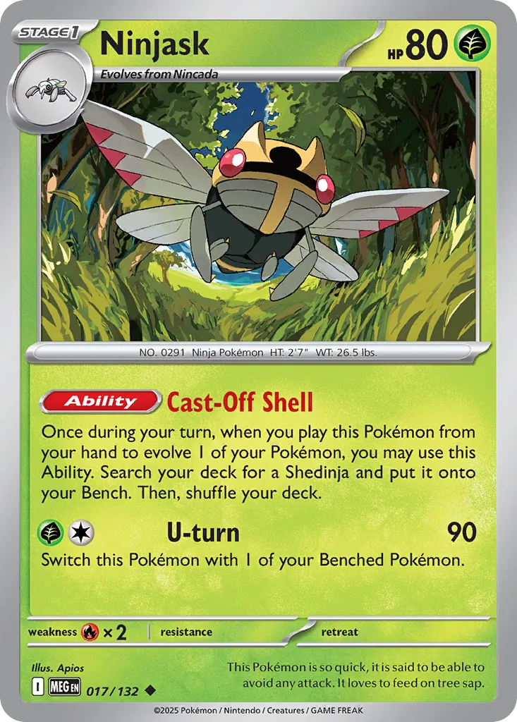 Ninjask 017/132