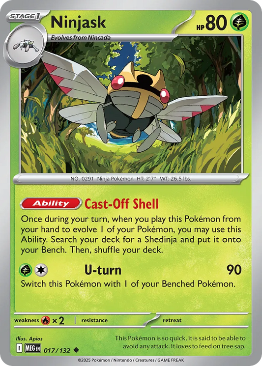 Ninjask 017/132