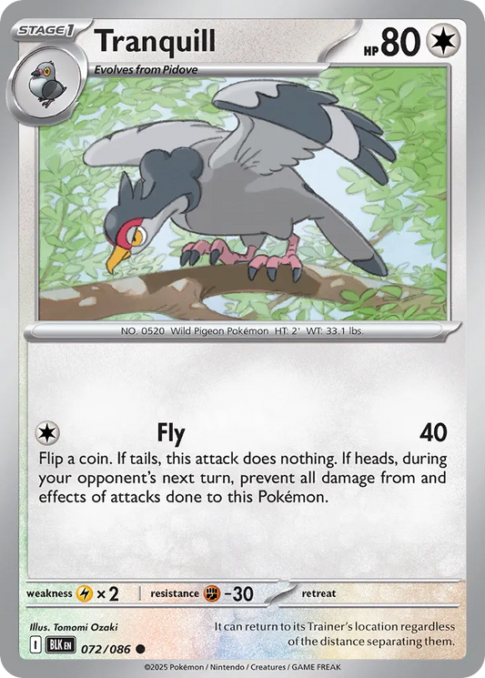 072/086	Tranquill