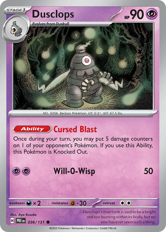 036/131 Dusclops