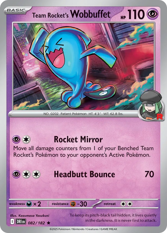 082/182 Team Rocket’s Wobbuffet