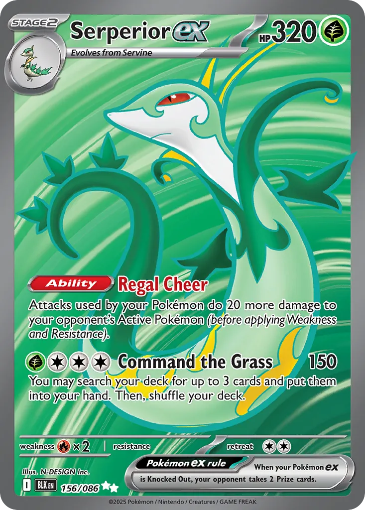 156/086 Serperior ex