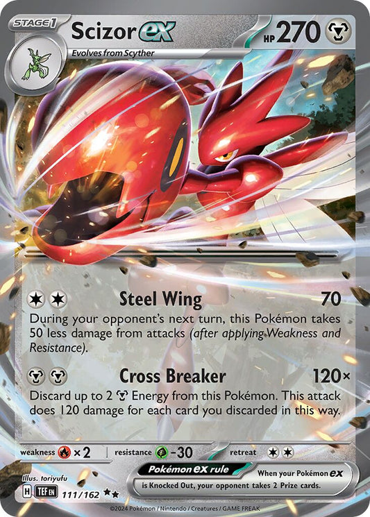 Scizor ex 111/162