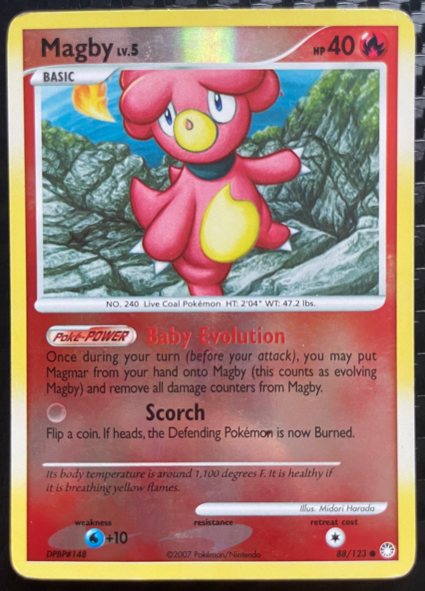 Magby 88/123 Reverse Holo