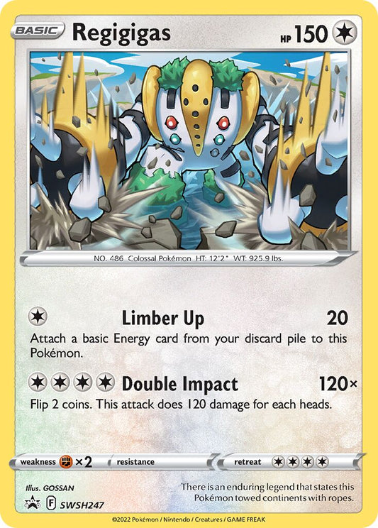 Regigigas (Cosmos Holo) SWSH247