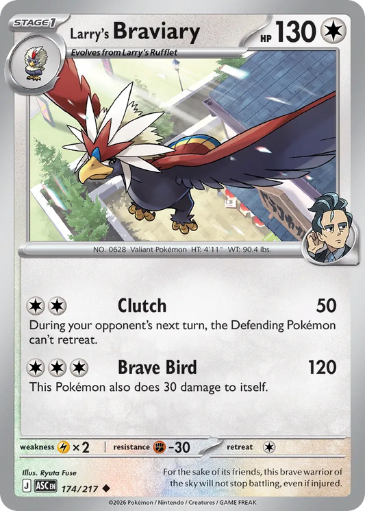 174/217 Larry’s Braviary