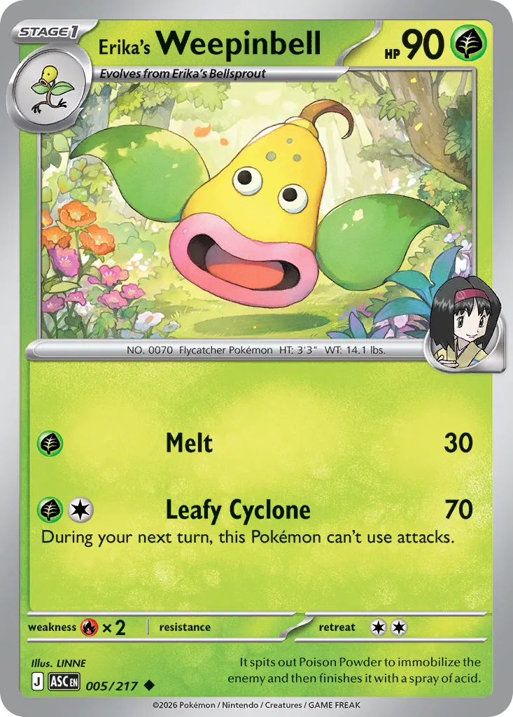 005/217 Erika’s Weepinbell