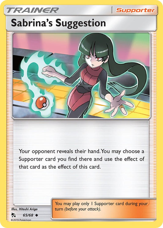 Sabrina’s Suggestion 65/68