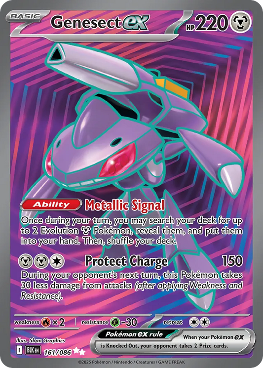 161/086 Genesect ex