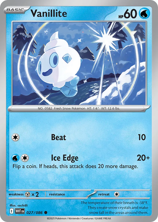 Vanillite (Poke Ball Pattern) 027/086