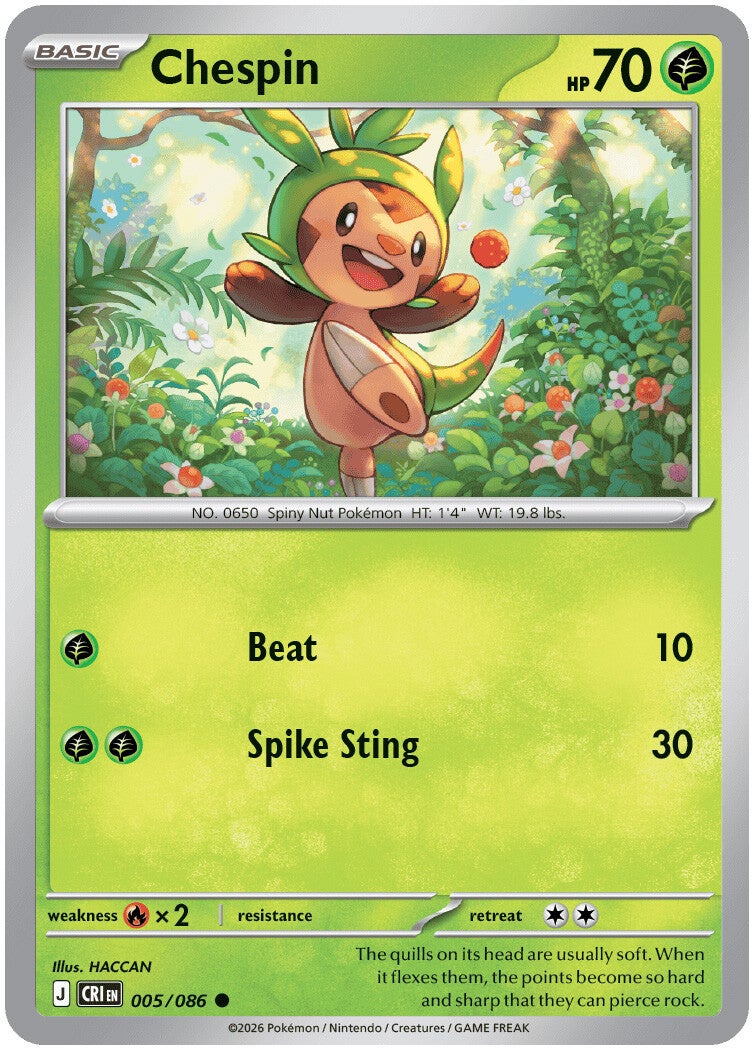 005/086 Chespin