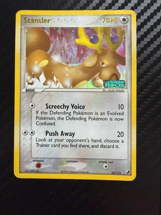 Stantler 32/115 Reverse Holo Stamped