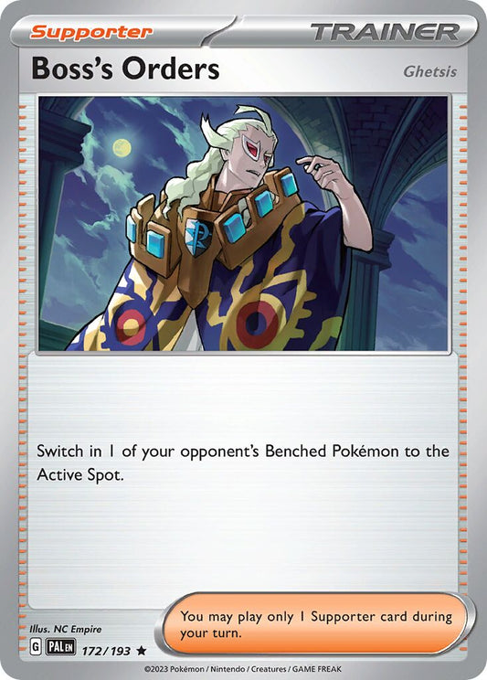 172/193 Boss’s Orders