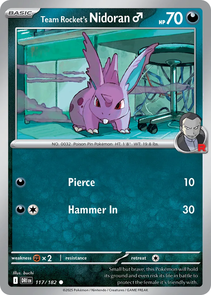 117/182 Team Rocket’s Nidoran