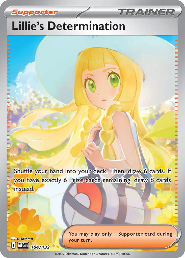 Lillie’s Determination 184/132