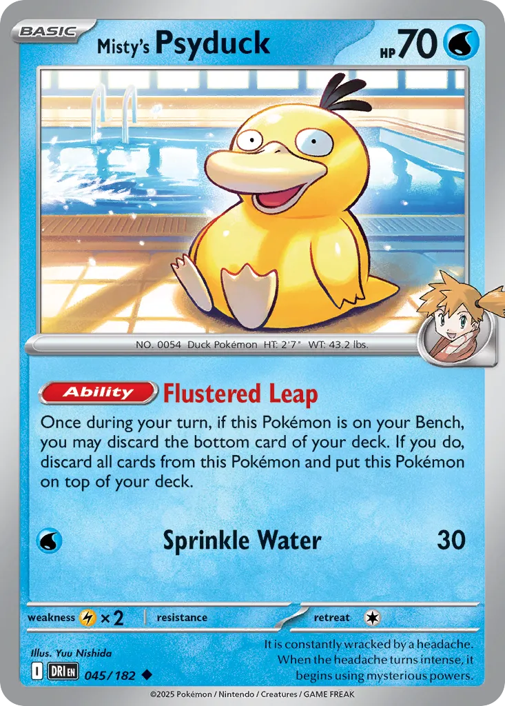 045/182 Misty’s Psyduck