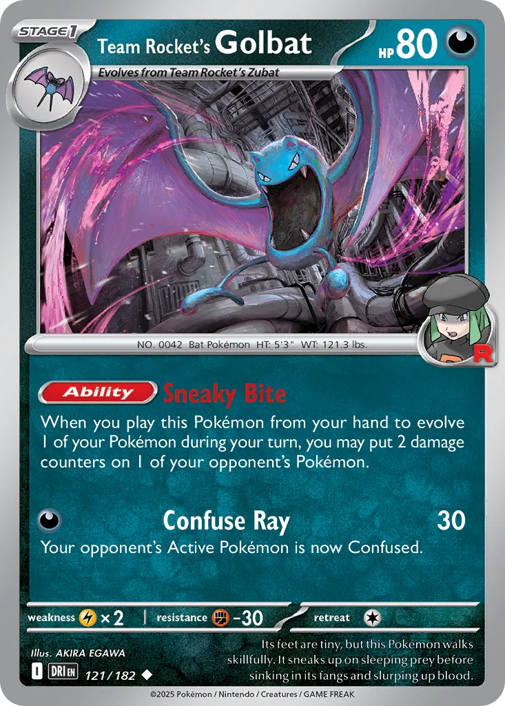 121/182 Team Rocket’s Golbat