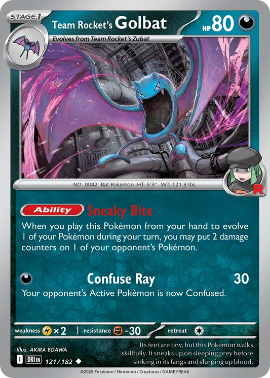 121/182 Team Rocket’s Golbat