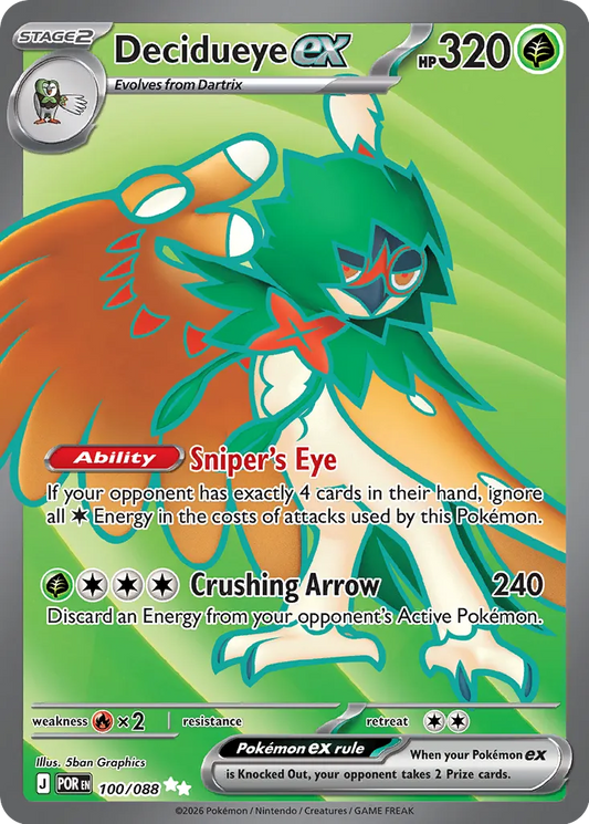 100/088 Decidueye ex