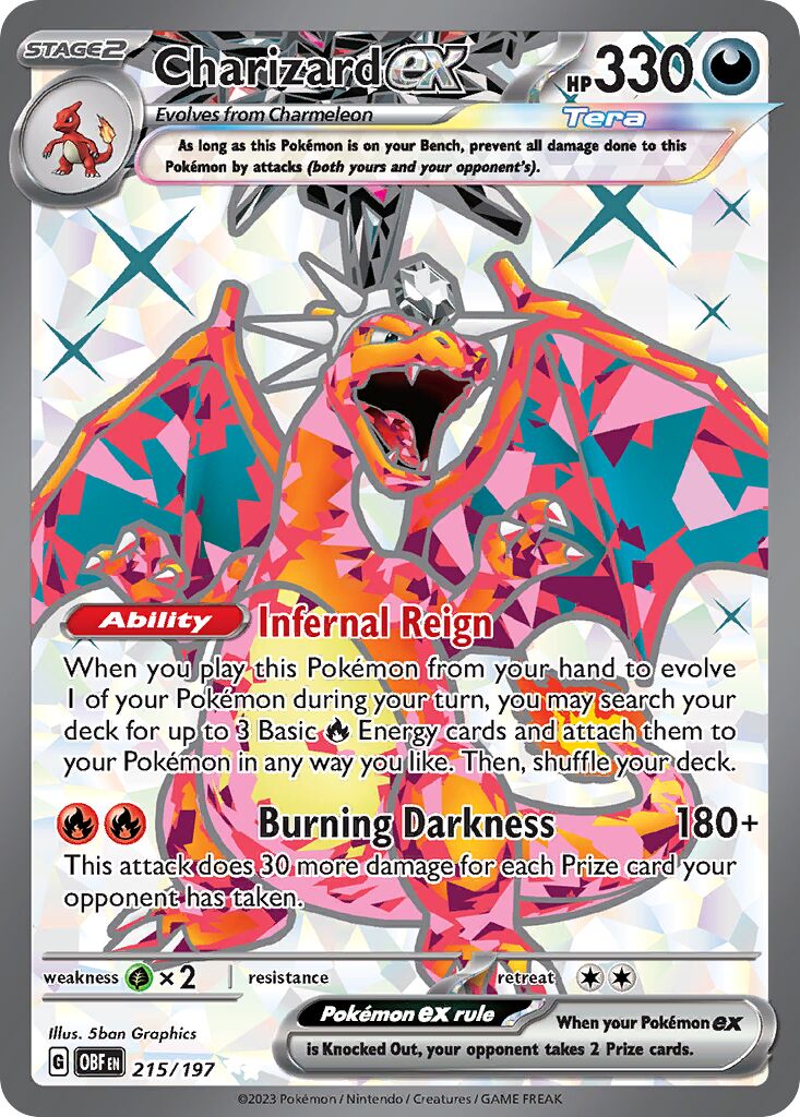 Charizard ex 215/197