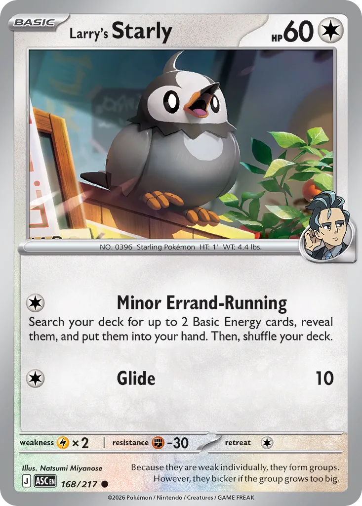 168/217 Larry’s Starly