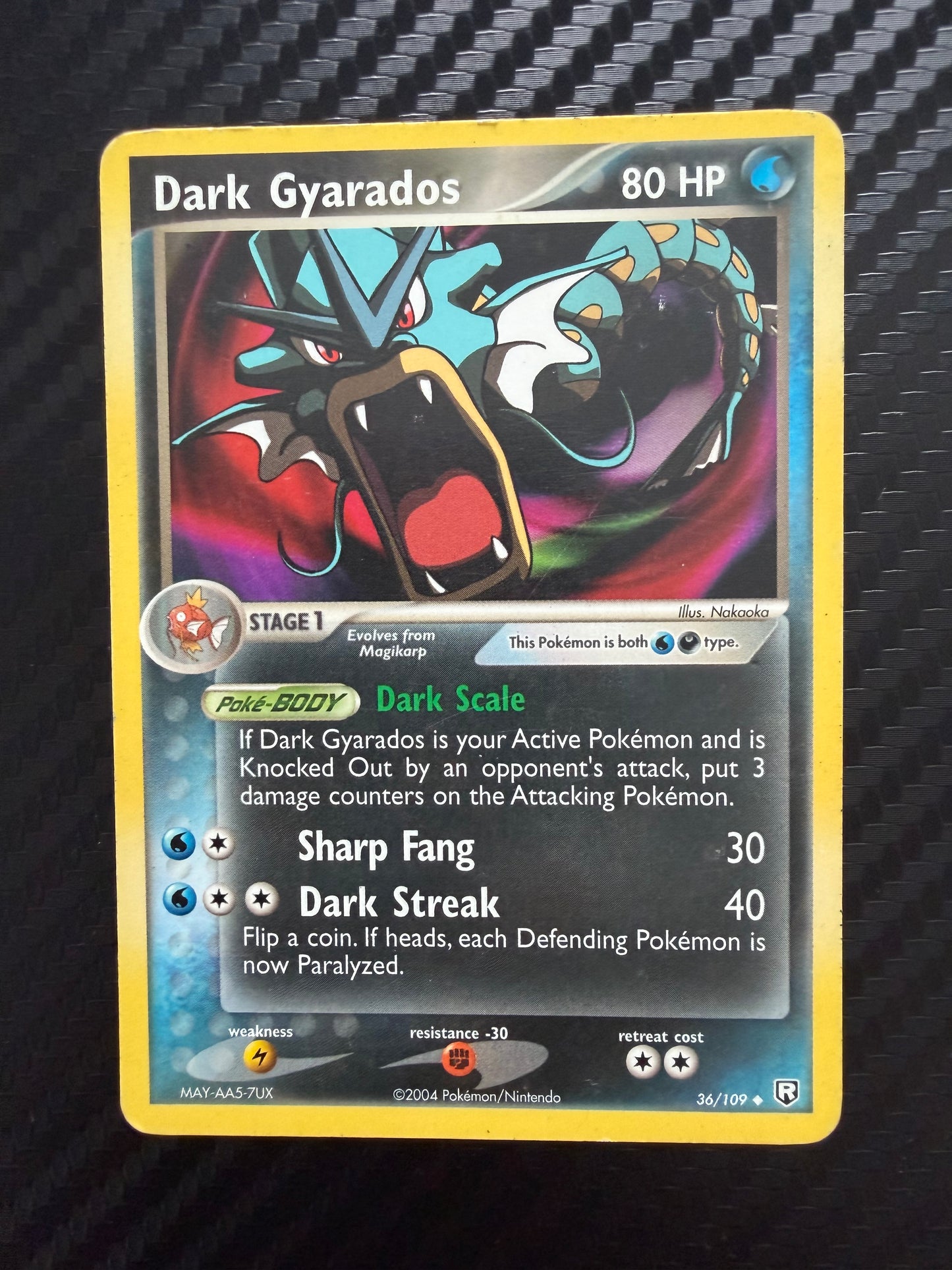 Dark Gyarados 36/109