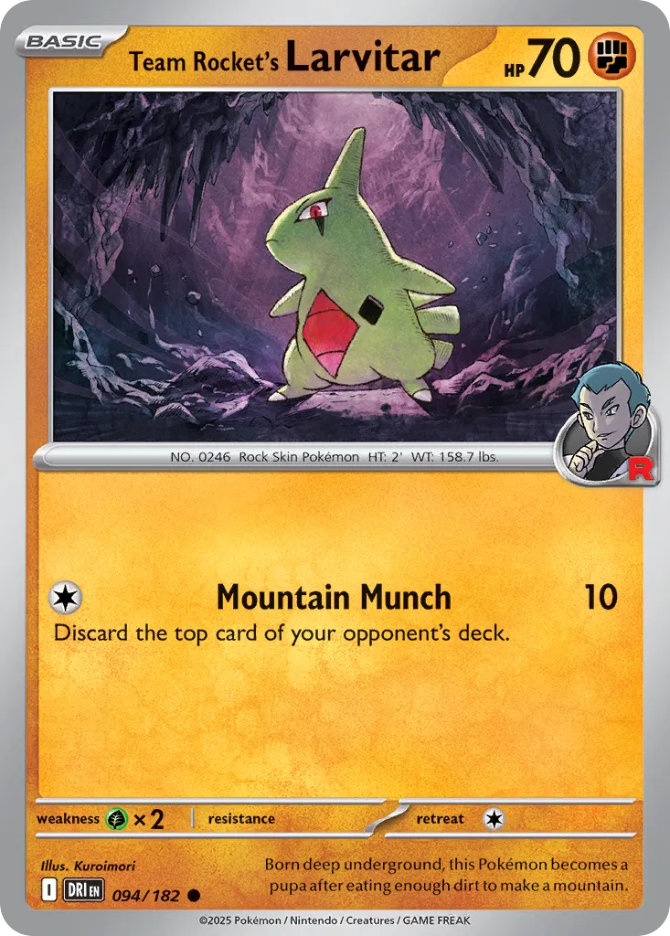 094/182 Team Rocket’s Larvitar