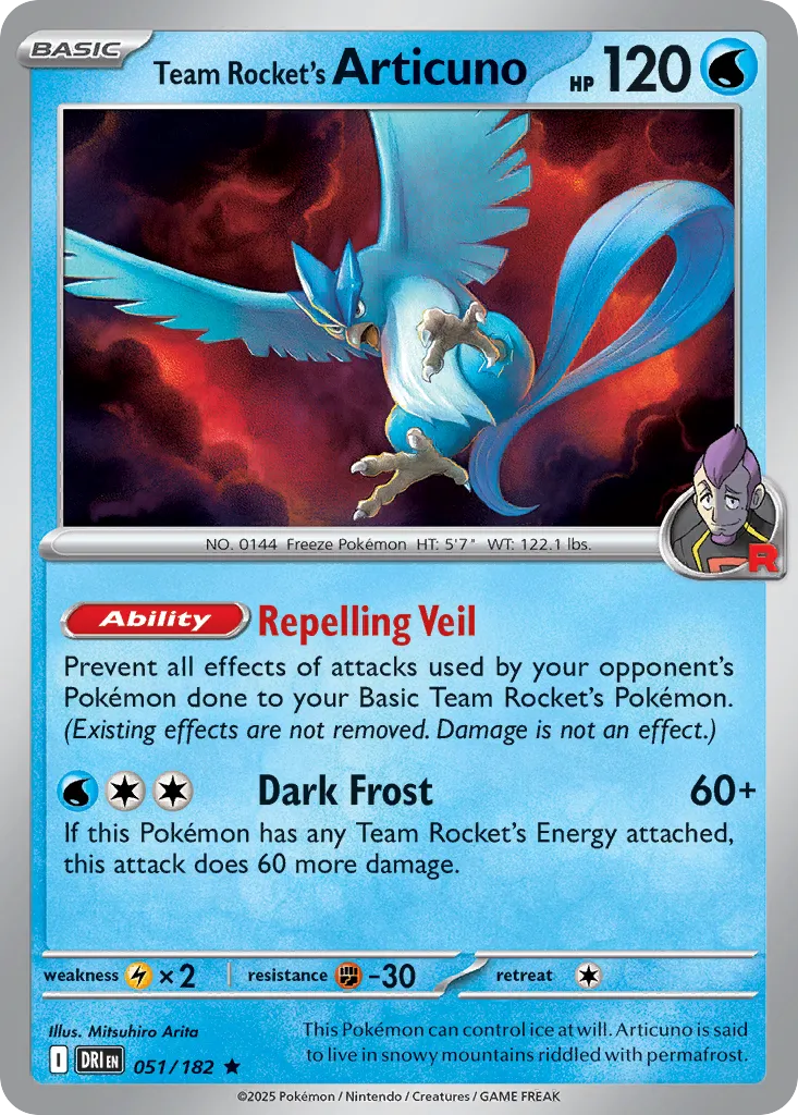 051/182 Team Rocket’s Articuno