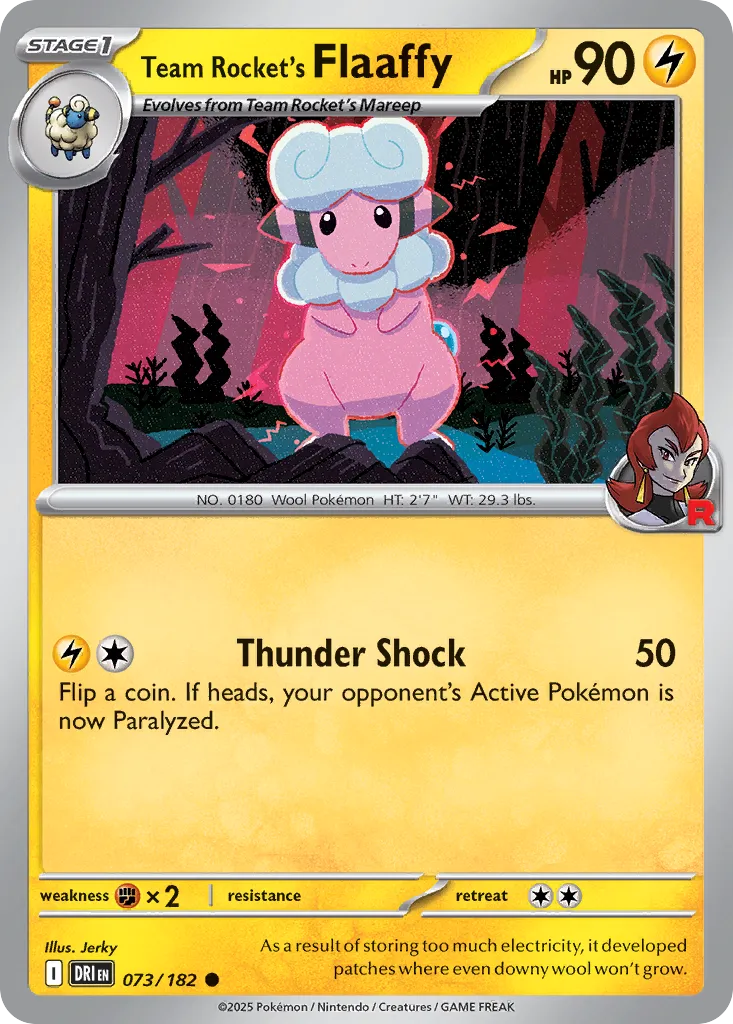 073/182 Team Rocket’s Flaaffy