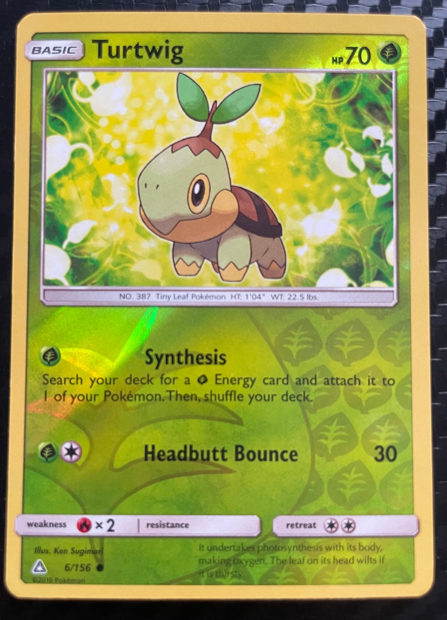 Turtwig 6/156 Reverse Holo