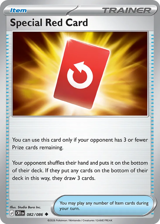 082/086 Special Red Card