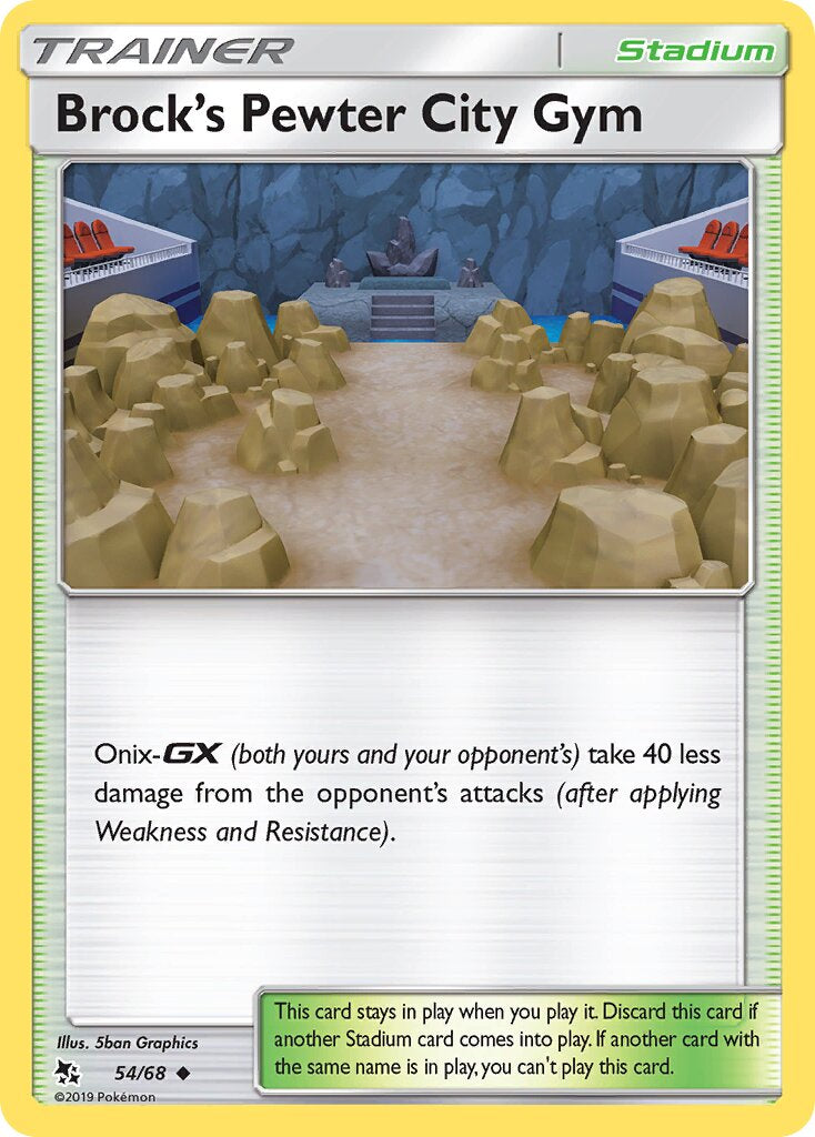 Brock's Pewter City Gym 54/68