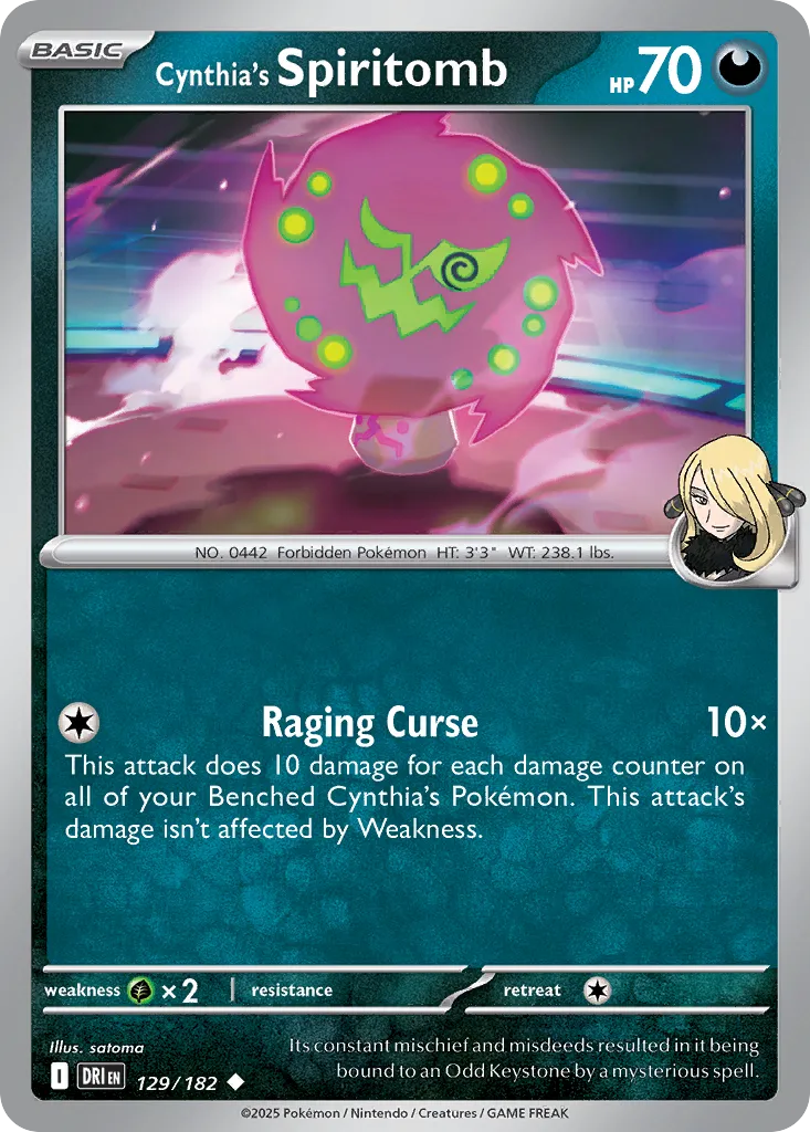 129/182 Cynthia’s Spiritomb