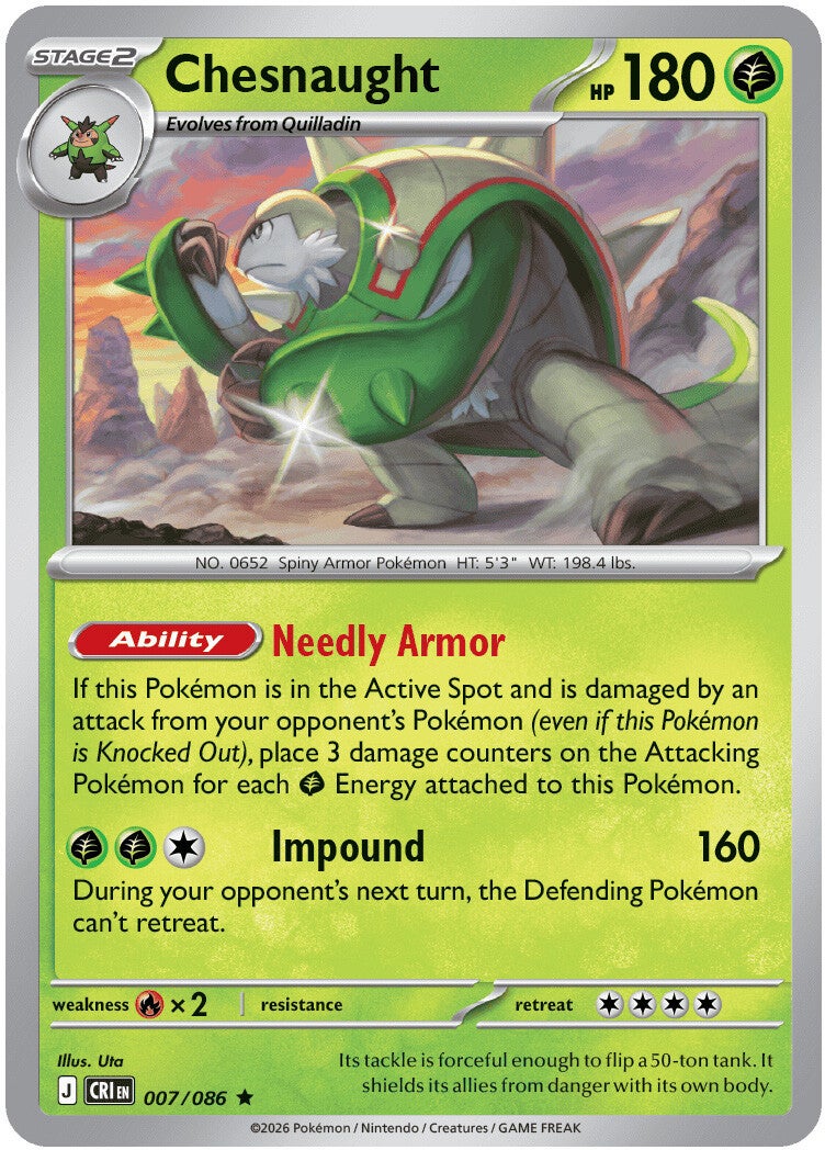 007/086 Chesnaught