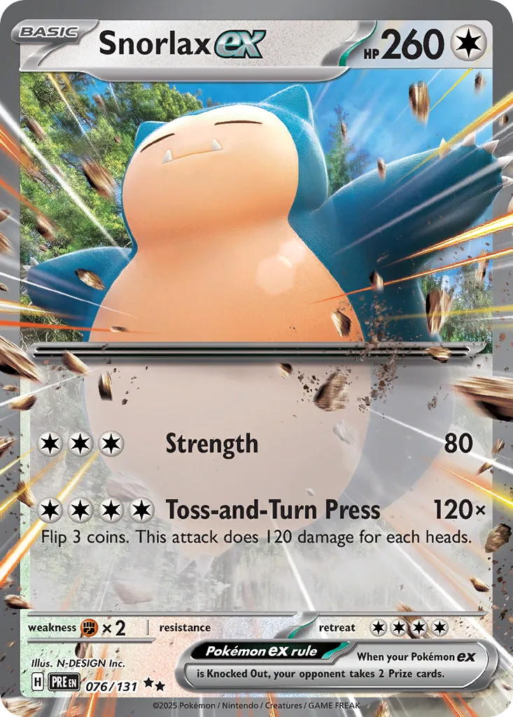 076/131 Snorlax ex