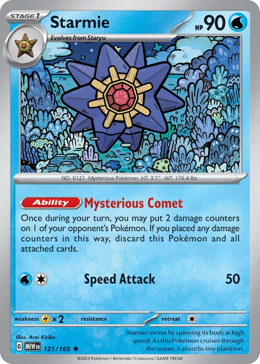Starmie 121/165