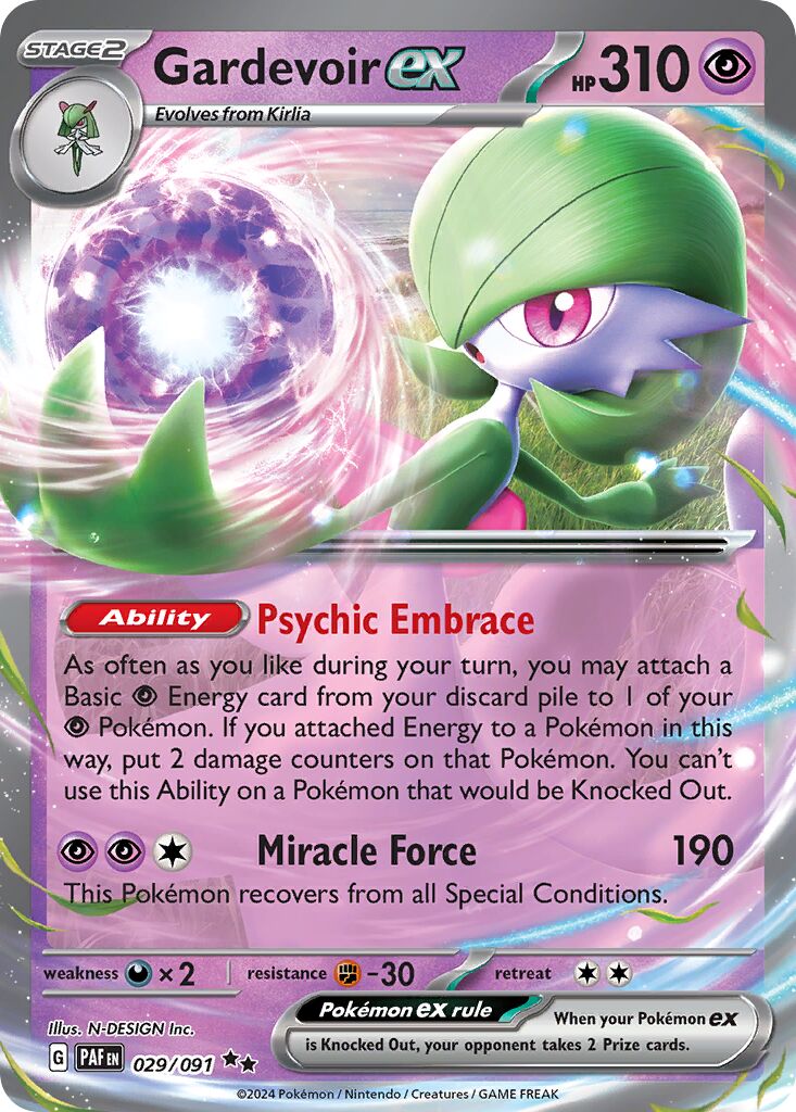029/091 Gardevoir ex