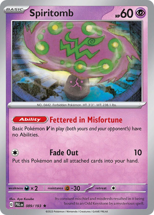 089/193 Spiritomb