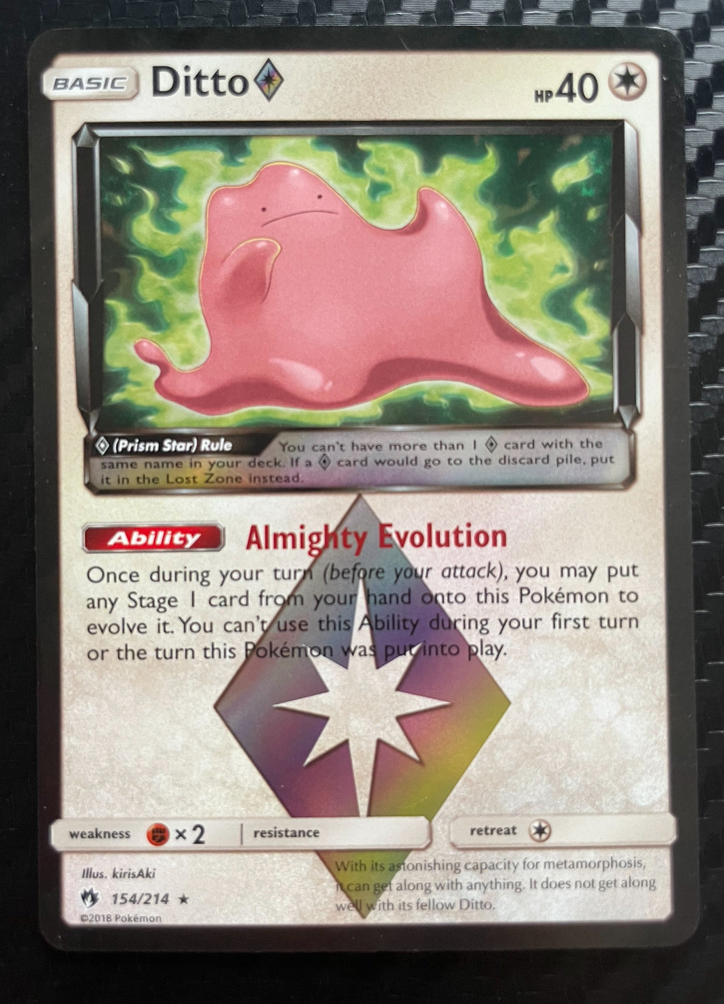 Ditto Prism Star 154/214