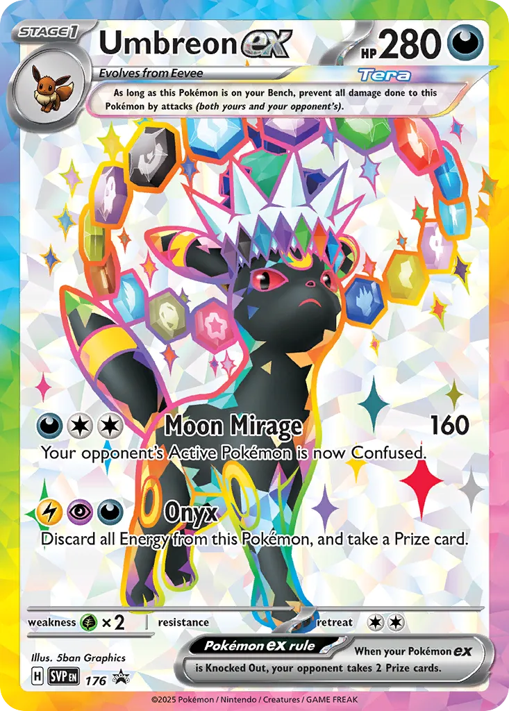 Umbreon ex SVP 176