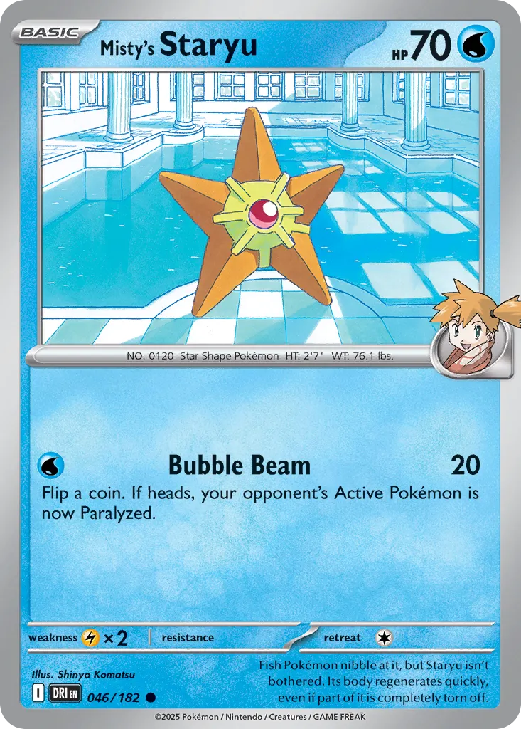 046/182 Misty’s Staryu