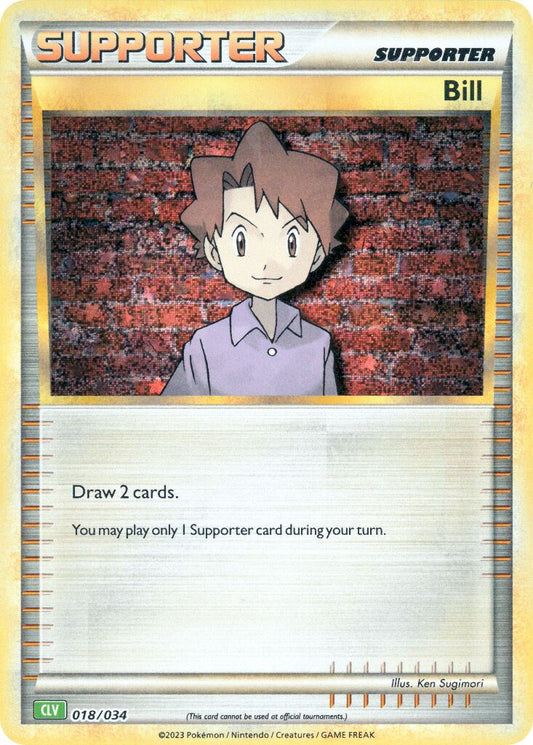 Bill 018/034 Holo CLV