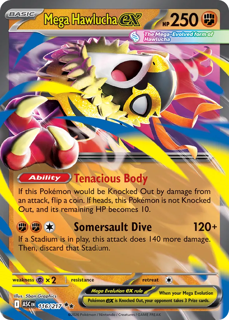 116/217 Mega Hawlucha ex
